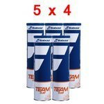 5 puszek x 4sztuki -Piłki tenisowe BABOLAT TEAM  CLAY (4szt.)