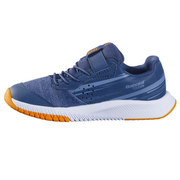 buty tenisowe dziecięce BABOLAT PULSION AC KID Blue/Yellow