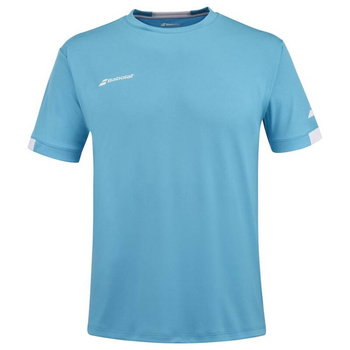 Koszulka tenisowa męska BABOLAT PLAY CREW NECK TEE/ Cyan Blue
