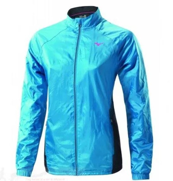 kurtka do biegania damska MIZUNO BREATH THERMO JACKET /niebieska 