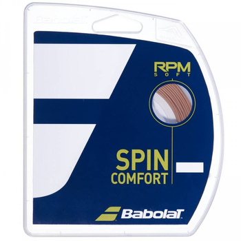 Naciąg tenisowy BABOLAT RPM SOFT rotacja i komfort  / 12m ceglany