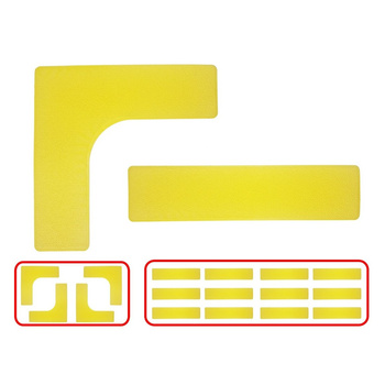 Znaczniki tenisowe na kort / 16 sztuk