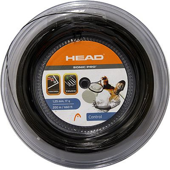 naciąg tenisowy HEAD SONIC PRO szpula 200m black / 281028