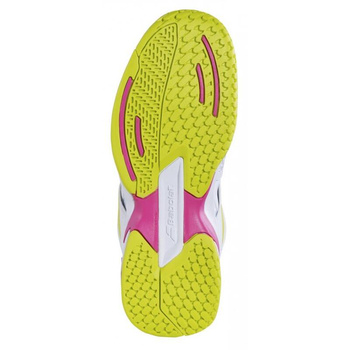buty tenisowe dziecięce BABOLAT PROPULSE AC JUNIOR White/Red Rose