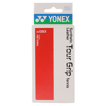 owijka tenisowa bazowa YONEX SYNTHETIC LEATHER TOUR GRIP WHITE / AC126EX
