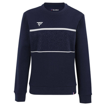 bluza tenisowa damskia Tecnifibre TEAM SWEATER MARINE