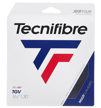 naciąg tenisowy TECNIFIBRE TGV BLACK  / SET 12M