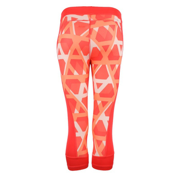legginsy damskie 3/4 ADIDAS TECHFIT CAPRI PRINT 1 / AJ2271