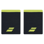 frotki tenisowe na nadgarstek Babolat LOGO JUMBO WRISTBAND Black/Aero