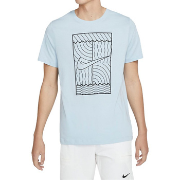 koszulka tenisowa męska NIKE COURT  TEE / DC5246-440