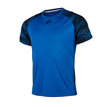 koszulka tenisowa męska ASICS CLUB GRAPHIC TOP / 141146-8154