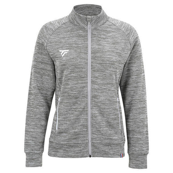 bluza tenisowa damskia Tecnifibre TEAM JACKET SILVER