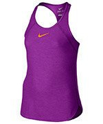 koszulka tenisowa dziewczęca NIKE SLAM TANK / 724715-584