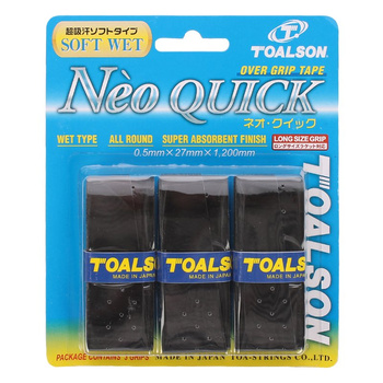 Owijki tenisowe TOALSON NEO QUICK BK