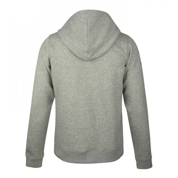bluza tenisowa damska BABOLAT EXERCISE HOOD SWEAT, siwa