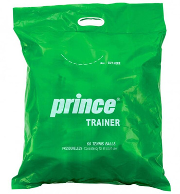 Piłki tenisowe bezciśnieniowe PRINCE TRAINER /  (worek 60 sztuk)