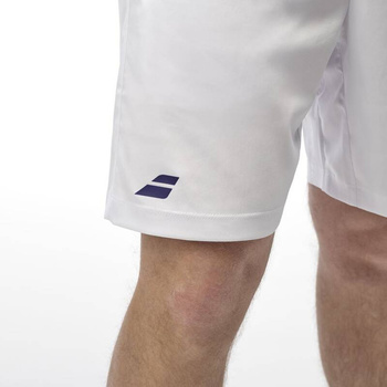Spodenki tenisowe męskie BABOLAT PLAY SHORT MEN / White/White