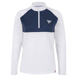 bluza tenisowa damskia Tecnifibre THERMO ZIPPER LS