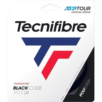Naciąg tenisowy TECNIFIBRE BLACK CODE 12,2M