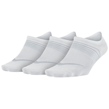 skarpety sportowe damskie NIKE WOMEN'S LIGHTWEIGHT FOOTIE (3 pary) / SX5277-100