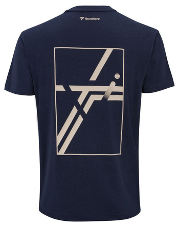 koszulka tenisowa męska TECNIFIBRE Graphic Tee / marine