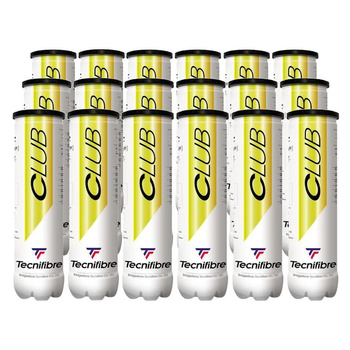 Piłki tenisowe TECNIFIBRE CLUB 4szt. x 18 