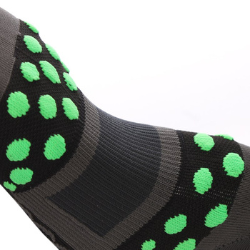 skarpety kompresyjne COMPRESSPORT RUN PRO RACING SOCKS 3D.DOT HIGH-CUT (1 para) /  RSH BLACK-GREEN 11319-204