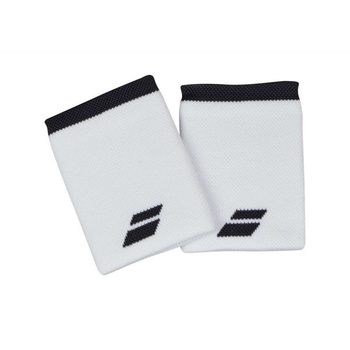 frotka tenisowa BABOLAT JUMBO WRISTBAND x2 / WHITE