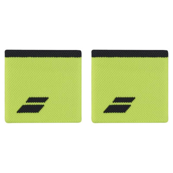 frotki tenisowe na nadgarstek Babolat  LOGO WRISTBAND Aero/Grey