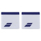frotki tenisowe na nadgarstek Babolat  LOGO WRISTBAND White/Sodalite Blue