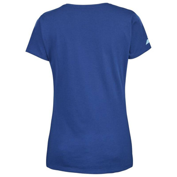 koszulka tenisowa damska BABOLAT EXERCISE FLAG TEE WOMEN Sodalite Blue