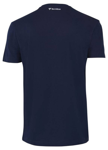 koszulka tenisowa męska TECNIFIBRE TRAINING TEE MARINE