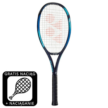 rakieta tenisowa YONEX EZONE 100L SKY BLUE (285G)  + naciąg  + naciąganie 