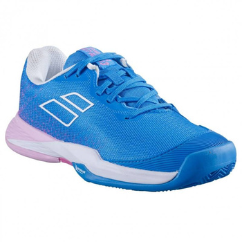 buty tenisowe juniorskie BABOLAT JET MACH 3 CLAY  / niebieskie