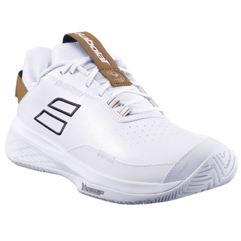 Buty tenisowe męskie BABOLAT  SFX EVO ALL COURT WIMBLEDON / White/After Dark