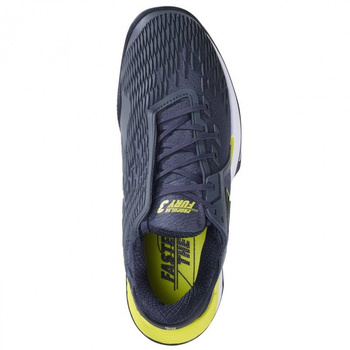 Buty tenisowe męskie BABOLAT  PROPULSE FURY 3 CLAY  Grey/Aero