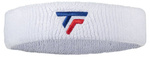 frotka na głowę TECNIFIBRE  Headband New Logo /biała