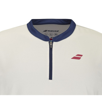 Koszulka tenisowa męska BABOLAT 150 POLO MEN  Cannoli Cream