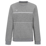 bluza tenisowa damskia Tecnifibre TEAM SWEATER SILVER
