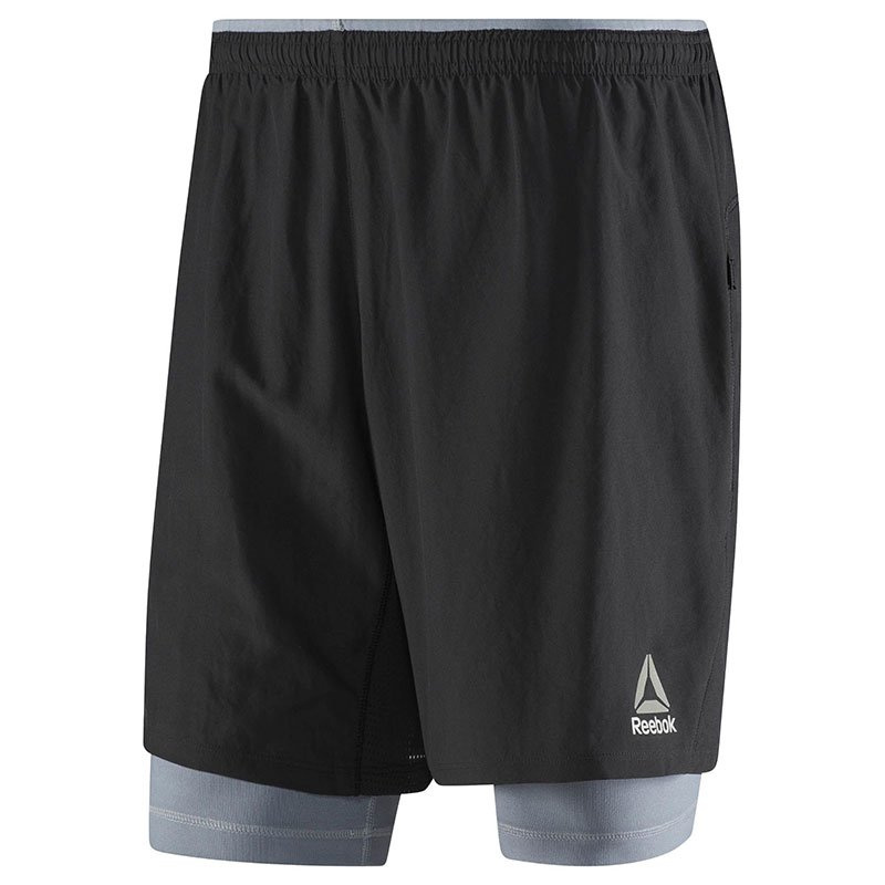 spodenki do biegania męskie REEBOK RUNNING ESSENTIALS 2in1 SHORT
