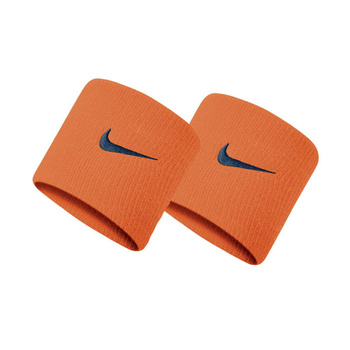 frotki treningowe NIKE SWOOSH WRISTBANDS (2 szt.) pomarańczowe