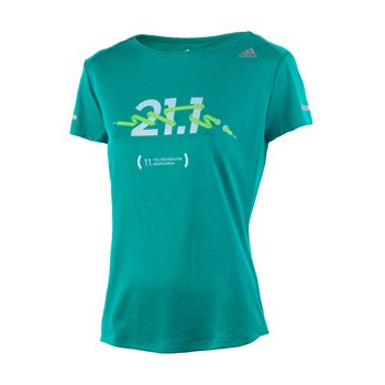 koszulka do biegania damska ADIDAS RUN TEE 11. PZU Półmaraton Warszawski / AX7544
