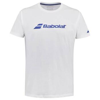 koszulka tenisowa męska BABOLAT EXERCISE TEE/ White/White