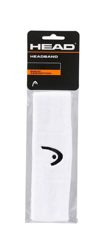 opaska tenisowa na głowę  HEAD T NEW HEADBAND white / 285048/WH