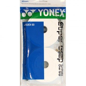 owijka tenisowa YONEX SUPER GRAP X30 biała / 2x15 szt./