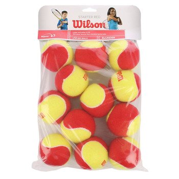 piłki tenisowe WILSON STARTER EASY RED BALLS x12